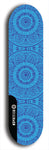 Skateboard deck: Limited edition, North American maple skateboard deck designed by underground artist BellyRash - available widths 7.5 to 8.5 inches in both mellow concave and steep concave shapes. Artwork: DHARMAMECHANIC logo brand popsicle-shaped deck 