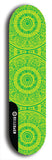 Skateboard deck: Limited edition, North American maple skateboard deck designed by underground artist BellyRash - available widths 7.5 to 8.5 inches in both mellow concave and steep concave shapes. Artwork: DHARMAMECHANIC logo brand popsicle-shaped deck 