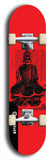 Skateboard deck: Limited edition, North American maple skateboard deck designed by underground artist BellyRash - available widths 7.5 to 8.5 inches in both mellow concave and steep concave shapes. Artwork: SK8PUNX logo brand popsicle-shaped deck