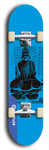 Skateboard deck: Limited edition, North American maple skateboard deck designed by underground artist BellyRash - available widths 7.5 to 8.5 inches in both mellow concave and steep concave shapes. Artwork: SK8PUNX logo brand popsicle-shaped deck