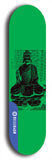 Skateboard deck: Limited edition, North American maple skateboard deck designed by underground artist BellyRash - available widths 7.5 to 8.5 inches in both mellow concave and steep concave shapes. Artwork: SK8PUNX logo brand popsicle-shaped deck