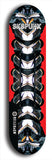 Skateboard deck: Limited edition, North American maple skateboard deck designed by underground artist BellyRash - available widths 7.5 to 8.5 inches in both mellow concave and steep concave shapes. Artwork: XOMFUG logo brand popsicle-shaped deck