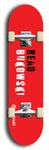 Skateboard deck: Limited edition, North American maple skateboard deck designed by underground artist BellyRash - available widths 7.5 to 8.5 inches in both mellow concave and steep concave shapes. Artwork: DEFYANT GIANT logo brand popsicle-shaped deck