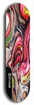 Limited edition, North American maple skateboard deck designed by underground artist BellyRash - available widths 7.5 to 8.5 inches in both mellow concave and steep concave shapes. Artwork: ABEX LIQUID brand popsicle-shaped with a multi-colored swirling patterned background