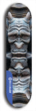 Skateboard deck: Limited edition, North American maple skateboard deck designed by underground artist BellyRash - available widths 7.5 to 8.5 inches in both mellow concave and steep concave shapes. Artwork: TYPE 1 logo brand popsicle-shaped deck