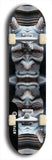 Skateboard deck: Limited edition, North American maple skateboard deck designed by underground artist BellyRash - available widths 7.5 to 8.5 inches in both mellow concave and steep concave shapes. Artwork: TYPE 1 logo brand popsicle-shaped deck