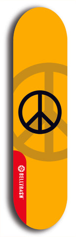 Skateboard deck: Limited edition, North American maple skateboard deck designed by underground artist BellyRash - available widths 7.5 to 8.5 inches in both mellow concave and steep concave shapes. Artwork: TYPE 1 logo brand popsicle-shaped deck