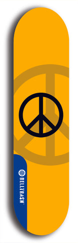 Skateboard deck: Limited edition, North American maple skateboard deck designed by underground artist BellyRash - available widths 7.5 to 8.5 inches in both mellow concave and steep concave shapes. Artwork: TYPE 1 logo brand popsicle-shaped deck