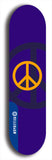 Skateboard deck: Limited edition, North American maple skateboard deck designed by underground artist BellyRash - available widths 7.5 to 8.5 inches in both mellow concave and steep concave shapes. Artwork: TYPE 1 logo brand popsicle-shaped deck