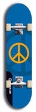 Skateboard deck: Limited edition, North American maple skateboard deck designed by underground artist BellyRash - available widths 7.5 to 8.5 inches in both mellow concave and steep concave shapes. Artwork: TYPE 1 logo brand popsicle-shaped deck