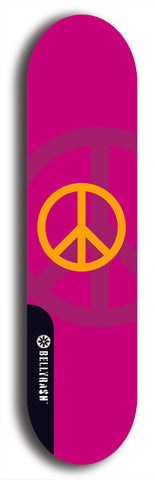 Skateboard deck: Limited edition, North American maple skateboard deck designed by underground artist BellyRash - available widths 7.5 to 8.5 inches in both mellow concave and steep concave shapes. Artwork: TYPE 1 logo brand popsicle-shaped deck