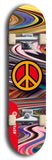 Skateboard deck: Limited edition, North American maple skateboard deck designed by underground artist BellyRash - available widths 7.5 to 8.5 inches in both mellow concave and steep concave shapes. Artwork: TYPE 1 logo brand popsicle-shaped deck
