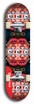 Skateboard deck: Limited edition, North American maple skateboard deck designed by underground artist BellyRash - available widths 7.5 to 8.5 inches in both mellow concave and steep concave shapes. Artwork: EYEBALL JOE logo brand popsicle-shaped deck 