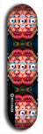 Skateboard deck: Limited edition, North American maple skateboard deck designed by underground artist BellyRash - available widths 7.5 to 8.5 inches in both mellow concave and steep concave shapes. Artwork: EYEBALL JOE logo brand popsicle-shaped deck 