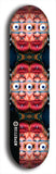 Skateboard deck: Limited edition, North American maple skateboard deck designed by underground artist BellyRash - available widths 7.5 to 8.5 inches in both mellow concave and steep concave shapes. Artwork: EYEBALL JOE logo brand popsicle-shaped deck 