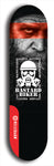 Skateboard deck: Limited edition, North American maple skateboard deck designed by underground artist BellyRash - available widths 7.5 to 8.5 inches in both mellow concave and steep concave shapes. Artwork: BASTARD BIKER logo brand popsicle-shaped deck with mechanical design in background