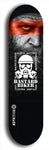 Skateboard deck: Limited edition, North American maple skateboard deck designed by underground artist BellyRash - available widths 7.5 to 8.5 inches in both mellow concave and steep concave shapes. Artwork: BASTARD BIKER logo brand popsicle-shaped deck with mechanical design in background