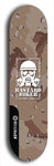 Skateboard deck: Limited edition, North American maple skateboard deck designed by underground artist BellyRash - available widths 7.5 to 8.5 inches in both mellow concave and steep concave shapes. Artwork: BASTARD BIKER logo brand popsicle-shaped deck with mechanical design in background