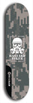 Skateboard deck: Limited edition, North American maple skateboard deck designed by underground artist BellyRash - available widths 7.5 to 8.5 inches in both mellow concave and steep concave shapes. Artwork: BASTARD BIKER logo brand popsicle-shaped deck with mechanical design in background