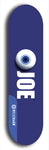 Skateboard deck: Limited edition, North American maple skateboard deck designed by underground artist BellyRash - available widths 7.5 to 8.5 inches in both mellow concave and steep concave shapes. Artwork: EYEBALL JOE logo brand popsicle-shaped deck 