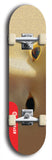 Skateboard deck: Limited edition, North American maple skateboard deck designed by underground artist BellyRash - available widths 7.5 to 8.5 inches in both mellow concave and steep concave shapes. Artwork: SK8PUNX logo brand popsicle-shaped deck