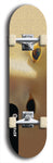 Skateboard deck: Limited edition, North American maple skateboard deck designed by underground artist BellyRash - available widths 7.5 to 8.5 inches in both mellow concave and steep concave shapes. Artwork: SK8PUNX logo brand popsicle-shaped deck