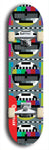 Skateboard deck: Limited edition, North American maple skateboard deck designed by underground artist BellyRash - available widths 7.5 to 8.5 inches in both mellow concave and steep concave shapes. Artwork: TYPE 1 logo brand popsicle-shaped deck