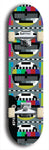 Skateboard deck: Limited edition, North American maple skateboard deck designed by underground artist BellyRash - available widths 7.5 to 8.5 inches in both mellow concave and steep concave shapes. Artwork: TYPE 1 logo brand popsicle-shaped deck