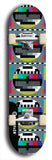 Skateboard deck: Limited edition, North American maple skateboard deck designed by underground artist BellyRash - available widths 7.5 to 8.5 inches in both mellow concave and steep concave shapes. Artwork: TYPE 1 logo brand popsicle-shaped deck