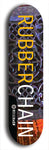 Limited edition, North American maple skateboard deck designed by underground artist BellyRash - available widths 7.5 to 8.5 inches in both mellow concave and steep concave shapes. Artwork: MEATBOOGER brand popsicle-shaped with large word logo on a multi-colored patterned background