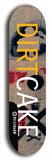 Limited edition, North American maple skateboard deck designed by underground artist BellyRash - available widths 7.5 to 8.5 inches in both mellow concave and steep concave shapes. Artwork: MEATBOOGER brand popsicle-shaped with large word logo on a multi-colored patterned background