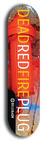 Limited edition, North American maple skateboard deck designed by underground artist BellyRash - available widths 7.5 to 8.5 inches in both mellow concave and steep concave shapes. Artwork: MEATBOOGER brand popsicle-shaped with large word logo on a multi-colored patterned background