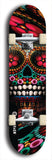 Skateboard deck: Limited edition, North American maple skateboard deck designed by underground artist BellyRash - available widths 7.5 to 8.5 inches in both mellow concave and steep concave shapes. Artwork: TYPE 1 logo brand popsicle-shaped deck