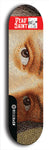 Skateboard deck: Limited edition, North American maple skateboard deck designed by underground artist BellyRash - available widths 7.5 to 8.5 inches in both mellow concave and steep concave shapes. Artwork: DEAD SAINT logo brand popsicle-shaped deck 