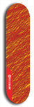 Skateboard deck: Limited edition, North American maple skateboard deck designed by underground artist BellyRash - available widths 7.5 to 8.5 inches in both mellow concave and steep concave shapes. Artwork: TYPE 1 logo brand popsicle-shaped deck