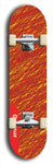 Skateboard deck: Limited edition, North American maple skateboard deck designed by underground artist BellyRash - available widths 7.5 to 8.5 inches in both mellow concave and steep concave shapes. Artwork: TYPE 1 logo brand popsicle-shaped deck