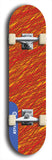 Skateboard deck: Limited edition, North American maple skateboard deck designed by underground artist BellyRash - available widths 7.5 to 8.5 inches in both mellow concave and steep concave shapes. Artwork: TYPE 1 logo brand popsicle-shaped deck