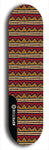 Skateboard deck: Limited edition, North American maple skateboard deck designed by underground artist BellyRash - available widths 7.5 to 8.5 inches in both mellow concave and steep concave shapes. Artwork: TYPE 1 logo brand popsicle-shaped deck