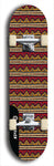 Skateboard deck: Limited edition, North American maple skateboard deck designed by underground artist BellyRash - available widths 7.5 to 8.5 inches in both mellow concave and steep concave shapes. Artwork: TYPE 1 logo brand popsicle-shaped deck