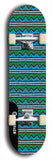 Skateboard deck: Limited edition, North American maple skateboard deck designed by underground artist BellyRash - available widths 7.5 to 8.5 inches in both mellow concave and steep concave shapes. Artwork: TYPE 1 logo brand popsicle-shaped deck