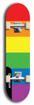 Type 1 #32: Black Logo Skateboard Deck