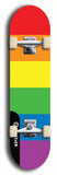 Type 1 #32: Black Logo Skateboard Deck