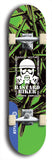 Skateboard deck: Limited edition, North American maple skateboard deck designed by underground artist BellyRash - available widths 7.5 to 8.5 inches in both mellow concave and steep concave shapes. Artwork: BASTARD BIKER logo brand popsicle-shaped deck with mechanical design in background