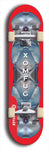 Skateboard deck: Limited edition, North American maple skateboard deck designed by underground artist BellyRash - available widths 7.5 to 8.5 inches in both mellow concave and steep concave shapes. Artwork: XOMFUG logo brand popsicle-shaped deck