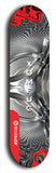 Skateboard deck: Limited edition, North American maple skateboard deck designed by underground artist BellyRash - available widths 7.5 to 8.5 inches in both mellow concave and steep concave shapes. Artwork: XOMFUG logo brand popsicle-shaped deck