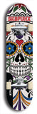 Skateboard deck: Limited edition, North American maple skateboard deck designed by underground artist BellyRash - available widths 7.5 to 8.5 inches in both mellow concave and steep concave shapes. Artwork: SK8PUNX logo brand popsicle-shaped deck