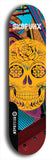 Skateboard deck: Limited edition, North American maple skateboard deck designed by underground artist BellyRash - available widths 7.5 to 8.5 inches in both mellow concave and steep concave shapes. Artwork: SK8PUNX logo brand popsicle-shaped deck