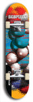 Skateboard deck: Limited edition, North American maple skateboard deck designed by underground artist BellyRash - available widths 7.5 to 8.5 inches in both mellow concave and steep concave shapes. Artwork: SK8PUNX logo brand popsicle-shaped deck