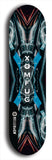Skateboard deck: Limited edition, North American maple skateboard deck designed by underground artist BellyRash - available widths 7.5 to 8.5 inches in both mellow concave and steep concave shapes. Artwork: XOMFUG logo brand popsicle-shaped deck