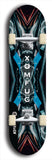 Skateboard deck: Limited edition, North American maple skateboard deck designed by underground artist BellyRash - available widths 7.5 to 8.5 inches in both mellow concave and steep concave shapes. Artwork: XOMFUG logo brand popsicle-shaped deck